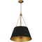 Quoizel Aberdale 4-Light Matte Black Pendant QP5597MBK - alternate 3